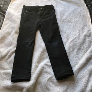 Boys black denim pants